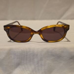 Lunettes Paulette Jilly 2 45-21 Elegant Brown Tortoise Shell Sunglasses
